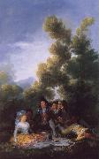 A Picnic, Francisco de Goya